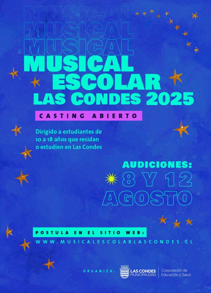 Casting Musical Escolar Las Condes 2025